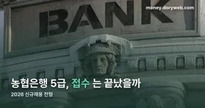 농협은행 5급 채용, 접수 마감 이후 전형 일정 정리